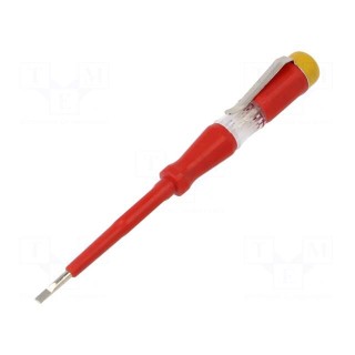 Voltage tester | insulated | 3,0x0,5mm | Blade length: 60mm