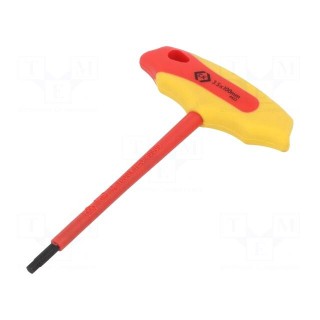 Screwdriver | insulated | hex key | HEX 3,5mm | Blade length: 100mm