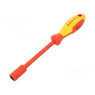Screwdriver | insulated | 6-angles socket | HEX 10mm | 1kVAC | VDE