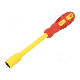 Screwdriver | insulated | 6-angles socket | HEX 12mm