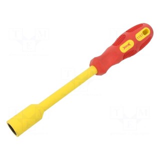 Screwdriver | insulated | 6-angles socket | HEX 13mm