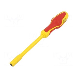 Screwdriver | insulated | 6-angles socket | HEX 7mm