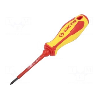 Screwdriver | insulated | Phillips | PH0 | 75mm