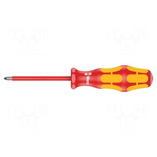 Screwdriver | insulated | Phillips | PH1 | Blade length: 80mm | 1kVAC