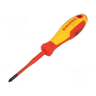 Screwdriver | insulated | Pozidriv® | PZ1 | Blade length: 80mm | 1kVAC