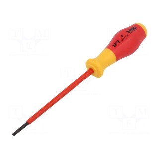 Screwdriver | insulated | slot | 3,0x0,5mm