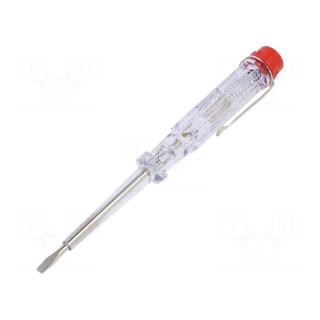 Voltage tester | insulated | slot | SL 3mm | Blade length: 60mm