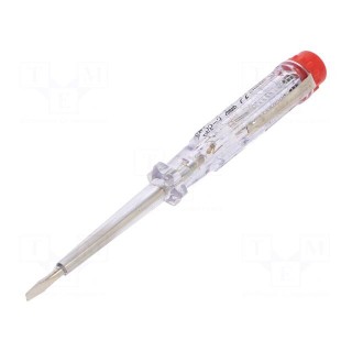 Voltage tester | insulated | slot | SL 3mm | Blade length: 60mm