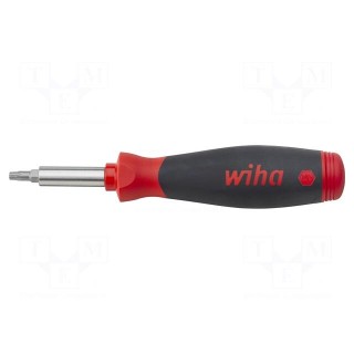 Kit: screwdriver | 8pcs | Phillips,Pozidriv®,slot,Torx® | 25mm
