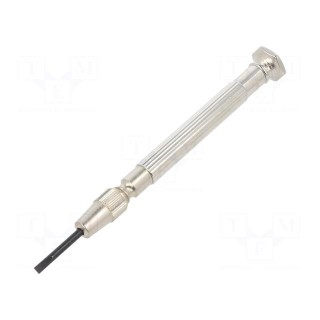 Kit: screwdriver | Features: spare bits placed inside the handle