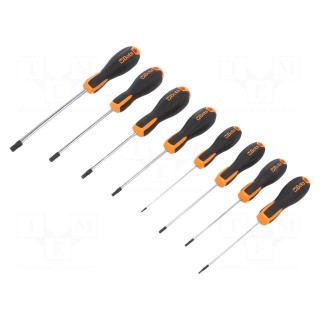 Kit: screwdrivers | hex key | EVOX | 8pcs.