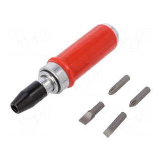 Kit: screwdrivers | impact | Phillips,slot