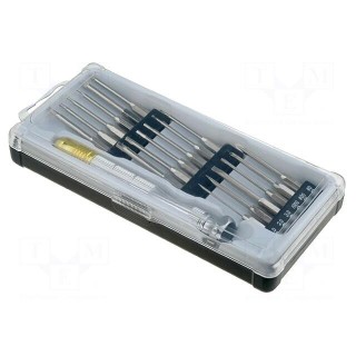 Kit: screwdrivers | Pcs: 19 | Package: bag