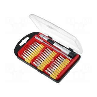 Kit: screwdrivers | Pcs: 32 | Package: bag