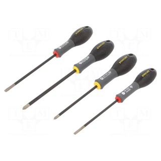 Kit: screwdrivers | Phillips,slot | Size: PH1,PH2,SL 4,SL 5,5