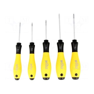 Kit: screwdrivers | Pcs: 5 | Torx® | ESD | Package: cardboard packaging