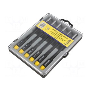 Kit: screwdrivers | Pcs: 6 | hex socket