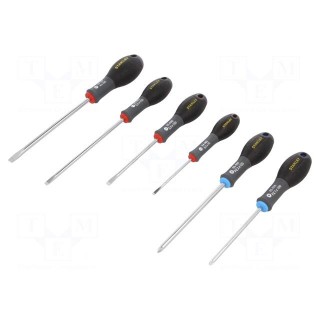 Kit: screwdrivers | Pozidriv®,slot | FATMAX® | 6pcs.