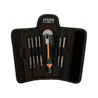 Kit: screwdrivers | Pcs: 7 | Phillips,Pozidriv®,slot | Series: ERGO®