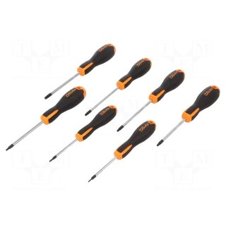 Kit: screwdrivers | Torx® | 7pcs.