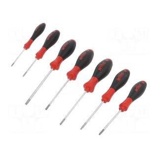 Kit: screwdrivers | Torx® | Size: TX09,TX10,TX15,TX20,TX25,TX30