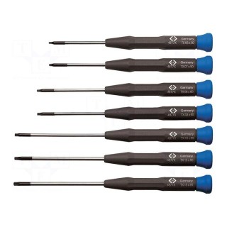 Kit: screwdrivers | Pcs: 7 | Torx® | Series: Xonic XM®