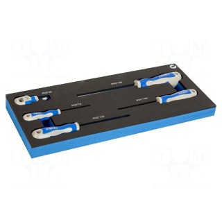 Kit: screwdrivers | Phillips | Size: PH0,PH1,PH2,PH3 | 5pcs.