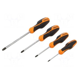 Kit: screwdrivers | Phillips | Size: PH0,PH1,PH2,PH3 | BETAGRIP