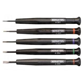 Kit: screwdrivers | precision | 5pcs.