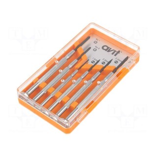 Kit: screwdrivers | precision | Phillips,slot | 6pcs.