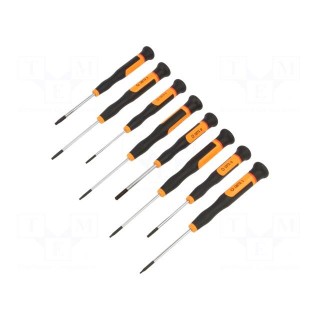 Kit: screwdrivers | precision | Torx® | 8pcs.