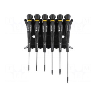 Kit: screwdrivers | Torx® | ESD | 6pcs.