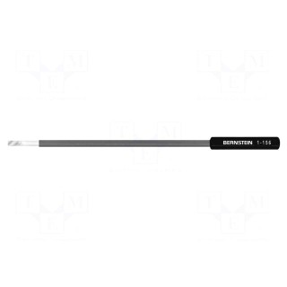 Trimmer | Blade length: 130mm | Overall len: 175mm | Size: 4,0x0,7mm