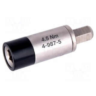 Adapter | max.4.5Nm | Mounting: 1/4" | Kind: torque