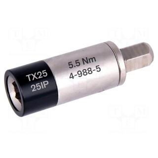 Adapter | max.5.5Nm | Mounting: 1/4" | Kind: torque
