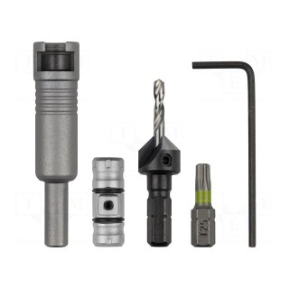Holders for screwdriver bits | Mounting: 1/4" (C6,3mm) | FLIPBIT