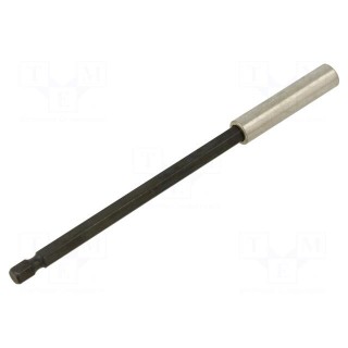 Holders for screwdriver bits | Socket: 1/4" | Overall len: 150mm