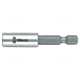 Holders for screwdriver bits | Socket: 1/4" | Overall len: 50mm
