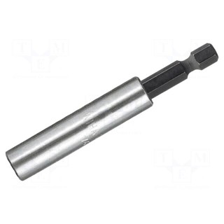 Holders for screwdriver bits | Socket: 1/4" | Overall len: 58mm