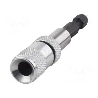 Holders for screwdriver bits | Socket: 1/4" | Overall len: 72mm