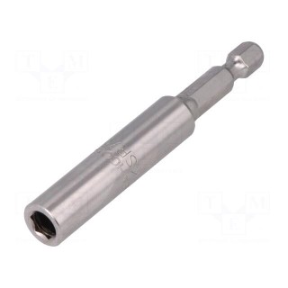Holders for screwdriver bits | Socket: 1/4" | Overall len: 75mm
