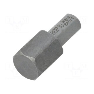Screwdriver bit | hex key | HEX 10mm | Overall len: 25mm