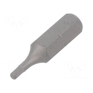Screwdriver bit | hex key | HEX 2mm | Overall len: 25mm