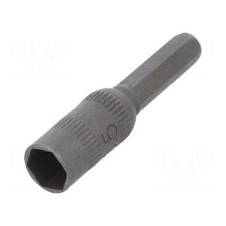 Screwdriver bit | hex socket | Socket: HEX 5,5mm | Overall len: 30mm