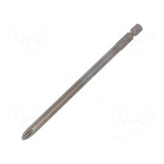 Screwdriver bit | Phillips | PH2 | Overall len: 127mm