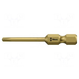 Screwdriver bit | Phillips | PH2 | Overall len: 152mm | slim | Ø: 3mm