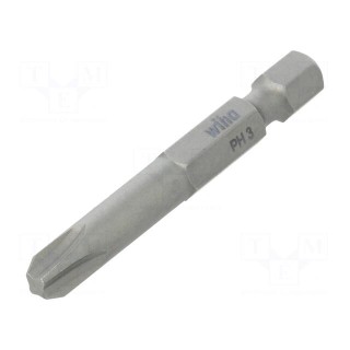 Screwdriver bit | Phillips | PH3 | Overall len: 50mm