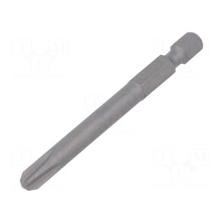 Screwdriver bit | Phillips | PH3 | Overall len: 70mm