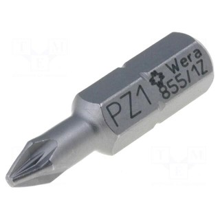 Screwdriver bit | Pozidriv® | PZ1 | Overall len: 25mm