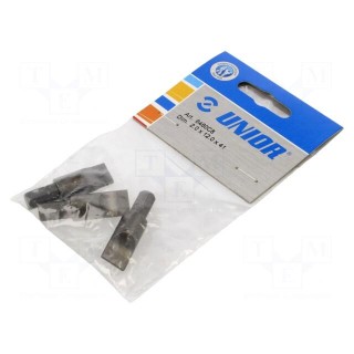 Screwdriver bit | slot | 12,0x2,0mm | Overall len: 41mm | 3pcs.